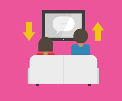 Stand up sit down thumb