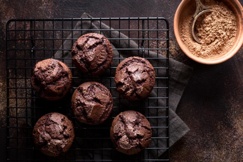 Brownie cookie muffin